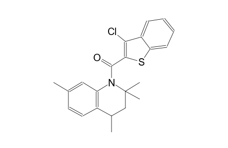 1-[(3-chloro-1-benzothien-2-yl)carbonyl]-2,2,4,7-tetramethyl-1,2,3,4-tetrahydroquinoline