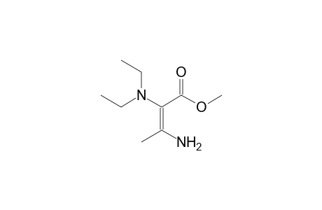 Methyl 2-(diethylamino)-3-aminocrotonate