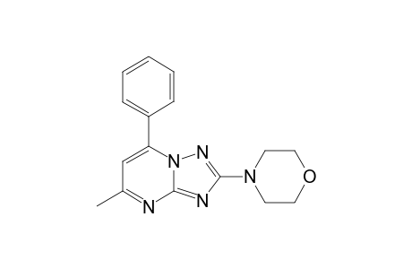 7-METHYL-2-MORPHOLINO-5-PHENYL-1,2,4-TRIAZOLO-[1.5-A]-PYRIMIDINE