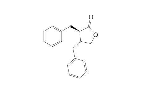 (3R,4R)-3,4-bis(phenylmethyl)-2-oxolanone