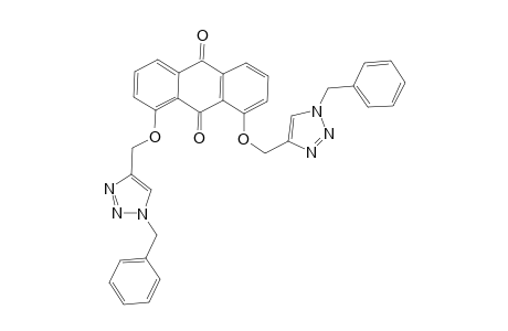 1,8-Bis[(1-benzyl-1H-1,2,3-triazol-4-yl)methoxy]anthra-9,10-quinone