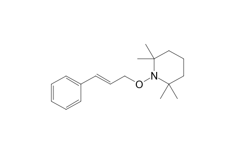 1-[(E)-cinnamyl]oxy-2,2,6,6-tetramethyl-piperidine