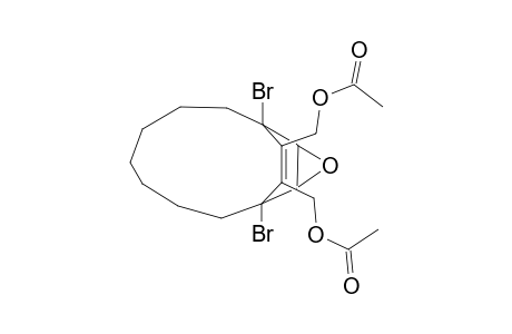 3,4-bis(acetoxymethyl)-2,5-dibrom-1a,2,5,5a-tetrahydro-2,5-heptanobenzoxiren