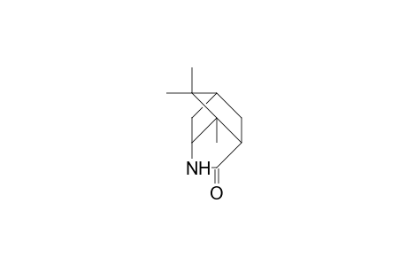 2-Aza-7,7,8-trimethyl-tricyclo(4.2.1.0/4,8/)nonan-3-one
