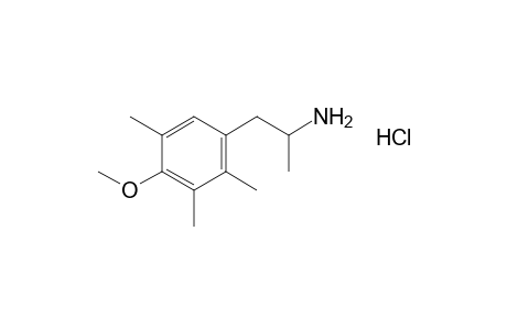 4-methoxy-alpha,2,3,5-tetramethylphenethylamine, hydrochloride