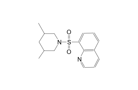 8-[(3,5-dimethyl-1-piperidinyl)sulfonyl]quinoline