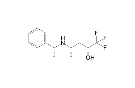 (2R,4S)-1,1,1-Trifluoro-4-{[(1R)-1-phenylethyl]amino}pentan-2-ol