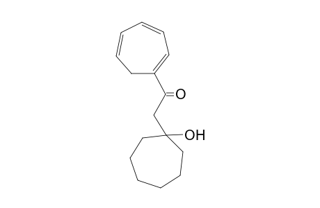 1-(1-cyclohepta-1,3,5-trienyl)-2-(1-hydroxycycloheptyl)ethanone
