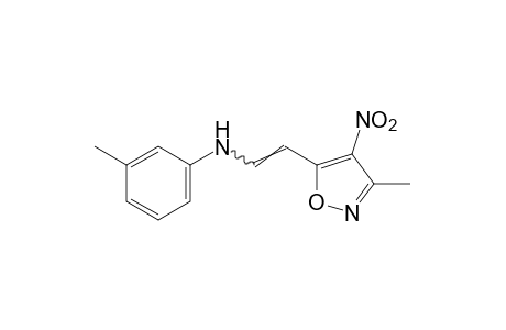 3-methyl-4-nitro-5-[2-(m-toluidino)vinyl]isoxazole