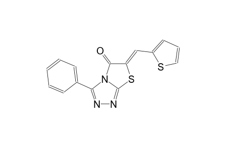 (6Z)-3-phenyl-6-(2-thienylmethylene)[1,3]thiazolo[2,3-c][1,2,4]triazol-5(6H)-one