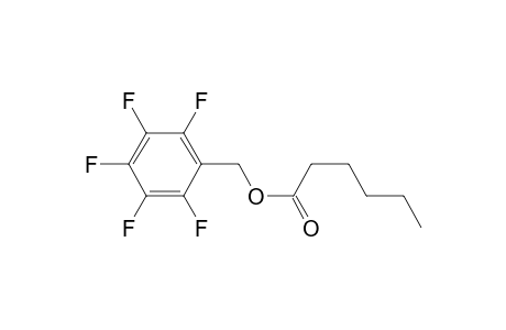 2,3,4,5,6-Pentafluorobenzyl hexanoate