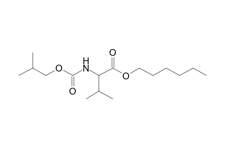 l-Valine, N-isobutoxycarbonyl-, hexyl ester