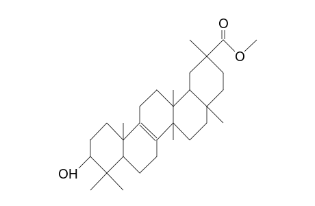 3b-Hydroxy-D:C-friedoolean-8-en-29-oic acid, methyl ester