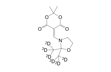 2,2-Dimethyl-5-(2,2-2H6]dimethyloxazolindinylmethylene)-1,3-dioxane-4,6-dione