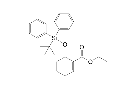 6-(tert-Butyldiphenylsilyloxy)cyclohex-1-enecarboxylic acid ethyl ester