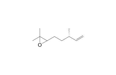 2,2-Dimethyl-3-((S)-3-methylpent-4-enyl)oxirane