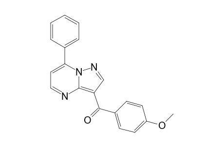 (4-Methoxyphenyl)(7-phenylpyrazolo[1,5-a]pyrimidin-3-yl)-methanone