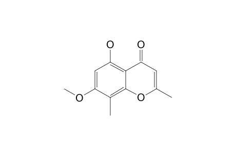ISOEUGENITIN;5-HYDROXY-7-METHOXY-2,8-DIMETHYLCHROMONE