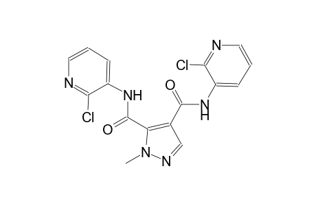 1H-pyrazole-4,5-dicarboxamide, N~4~,N~5~-bis(2-chloro-3-pyridinyl)-1-methyl-