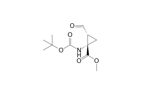 (1S,2R)-1-(tert-butoxycarbonylamino)-2-formyl-cyclopropanecarboxylic acid methyl ester