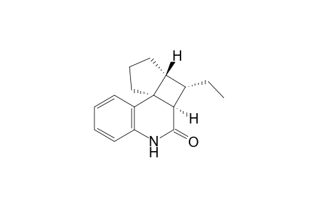 (3aR,4S,4aR,10bS)-4-Ethyl-1,2,3,3a,4,4a-hexahydrocyclopenta[2,3]cyclobuta[1,2-c]quinol-5(6H)-one