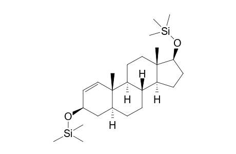 [(3R,5S,8R,9S,10R,13S,14S,17S)-10,13-dimethyl-3-trimethylsilyloxy-4,5,6,7,8,9,11,12,14,15,16,17-dodecahydro-3H-cyclopenta[a]phenanthren-17-yl]oxy-trimethyl-silane