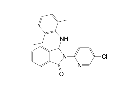 1H-isoindol-1-one, 2-(5-chloro-2-pyridinyl)-3-[(2-ethyl-6-methylphenyl)amino]-2,3-dihydro-