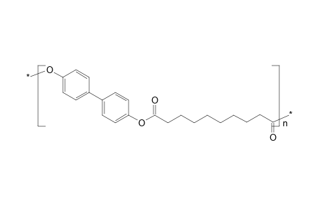 Poly(biphenyl sebacate)