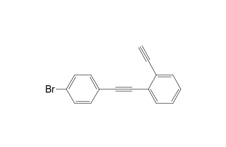 1-((4-Bromophenyl)ethynyl)-2-ethynylbenzene