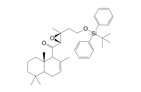 (12RS,13SR)-15-(tert-Butyldiphenylsilyloxy)-12,13-epoxy-rac-labd-7-ene-11-one