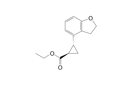 Ethyl (1R,2R)-2-(2,3-dihydrobenzofuran-4-yl)cyclopropane-1-carboxylate