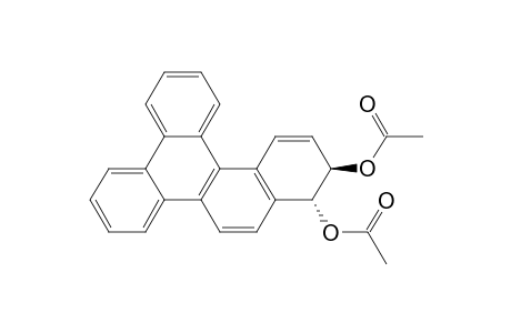 Benzo[g]chrysene-11,12-diol, 11,12-dihydro-, diacetate, (11R-trans)-