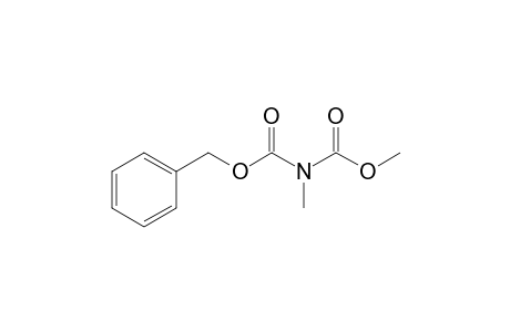 (phenylmethyl) N-methoxycarbonyl-N-methyl-carbamate