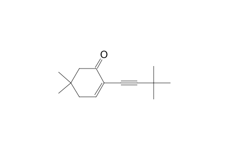 2-(3,3-Dimethylbutynyl)-5,5-dimethylcyclohex-2-en-1-one