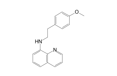 N-(4-Methoxyphenethyl)quinolin-8-amine