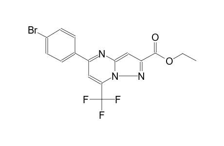 ethyl 5-(4-bromophenyl)-7-(trifluoromethyl)pyrazolo[1,5-a]pyrimidine-2-carboxylate