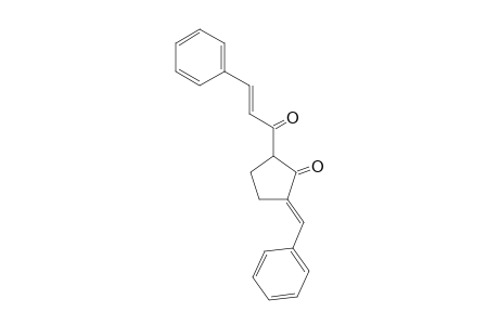 2-[(E)-(3-Phenylacryloyl)]-5-[1-phenylmeth-(E)-ylidene]cyclopentanone