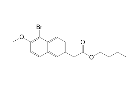 Butyl 2-(5-Bromo-6-methoxy-2-naphthyl)propanoate