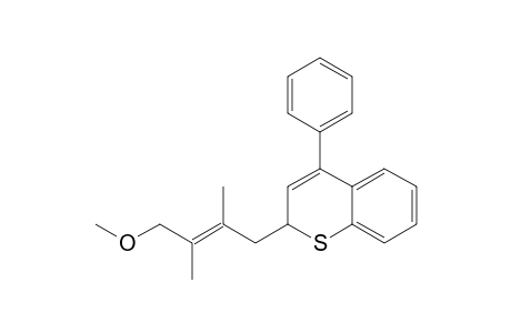 2-(4-Methoxy-2,3-dimethylbut-2-enyl)-4-phenyl-2H-1-benzothiopyran