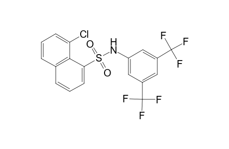 N-[3,5-Bis(trifluoromethyl)phenyl]-8-chloro-1-naphthalenesulfonamide