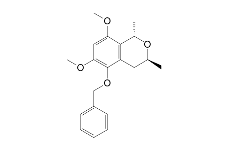 (1S,3S)-5-Benzyloxy-6,8-dimethoxy-1,3-dimethylisochroman