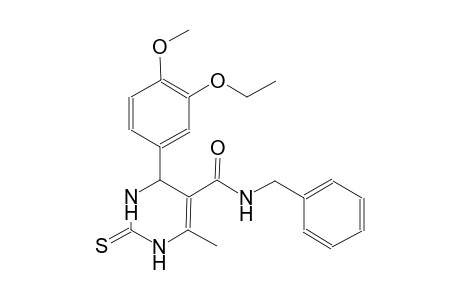 N-benzyl-4-(3-ethoxy-4-methoxyphenyl)-6-methyl-2-thioxo-1,2,3,4-tetrahydro-5-pyrimidinecarboxamide