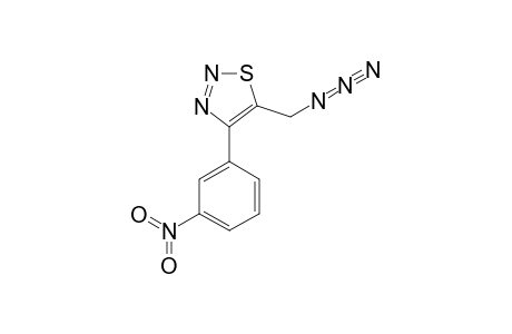 5-AZIDOMETHYL-4-(PARA-NITROPHENYL)-1,2,3-THIADIAZOLE