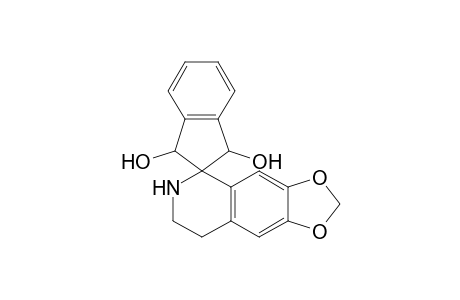 Spiro[1,3-dioxolo[4,5-g]isoquinoline-5(6H),2'-[2H]indene]-1',3'-diol, 1',3',7,8-tetrahydro-