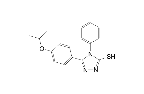 5-(4-isopropoxyphenyl)-4-phenyl-4H-1,2,4-triazole-3-thiol
