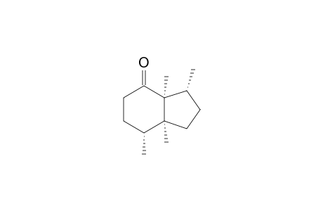 (3R,3aS,7R,7aS)-3,3a,7,7a-Tetramethylperhydro-4-indenone