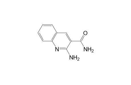 3-Quinolinecarboxamide, 2-amino-