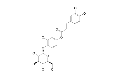 (4-BETA-D-GLUCOPYRANOSYLOXY)-3-HYDROXYPHENYL-CAFFEATE