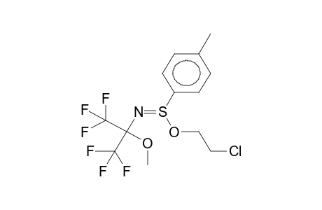 2-CHLOROETHYL N-(ALPHA-METHOXYPERFLUOROISOPROPYL)(4-METHYLPHENYL)IMINOSULPHINATE