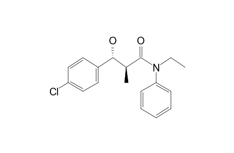 (2S,3R)-3-(4-Chlorophenyl)-N-ethyl-3-hydroxy-2-methyl-N-phenylpropanamide